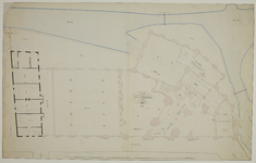 216857 Plattegrond van het gebouwencomplex met installaties van de nieuwe cementfabriek met cementmolen van J.H. ...